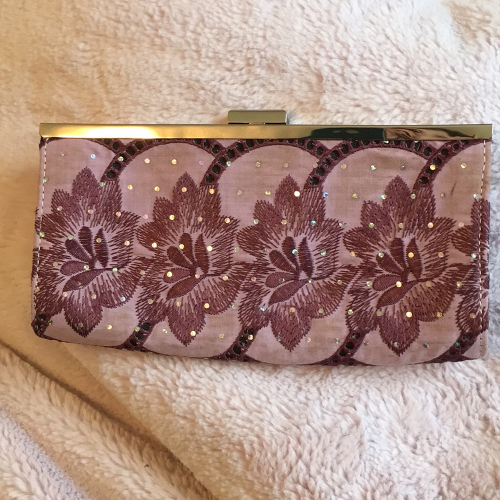 Steve Madden clutch ~ purple